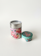 Matcha Canister- Fuji Blue